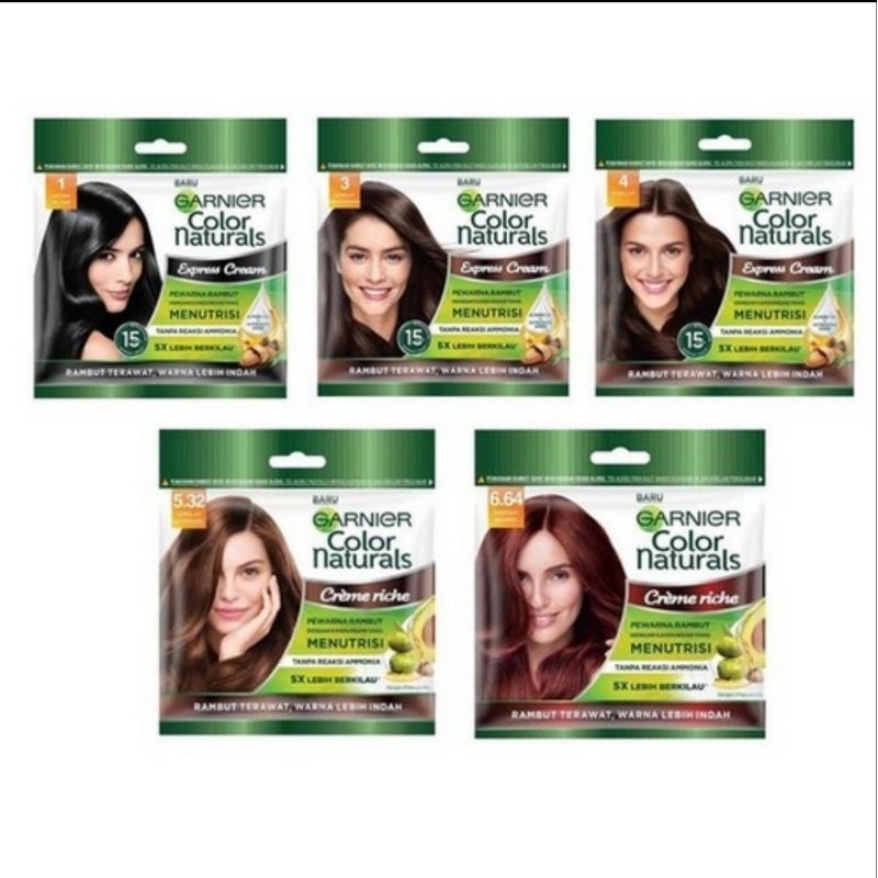 GARNIER CAT RAMBUT COLOR NATURAL ULTRA SACHET