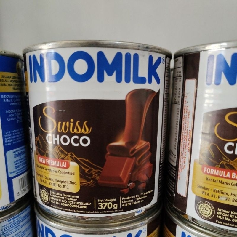 

susu indomilk swiss choco susu kental manis