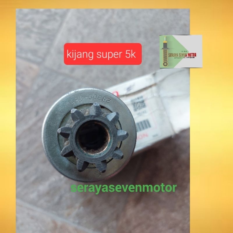 bendix starter stater toyota kijang super 5k denso original