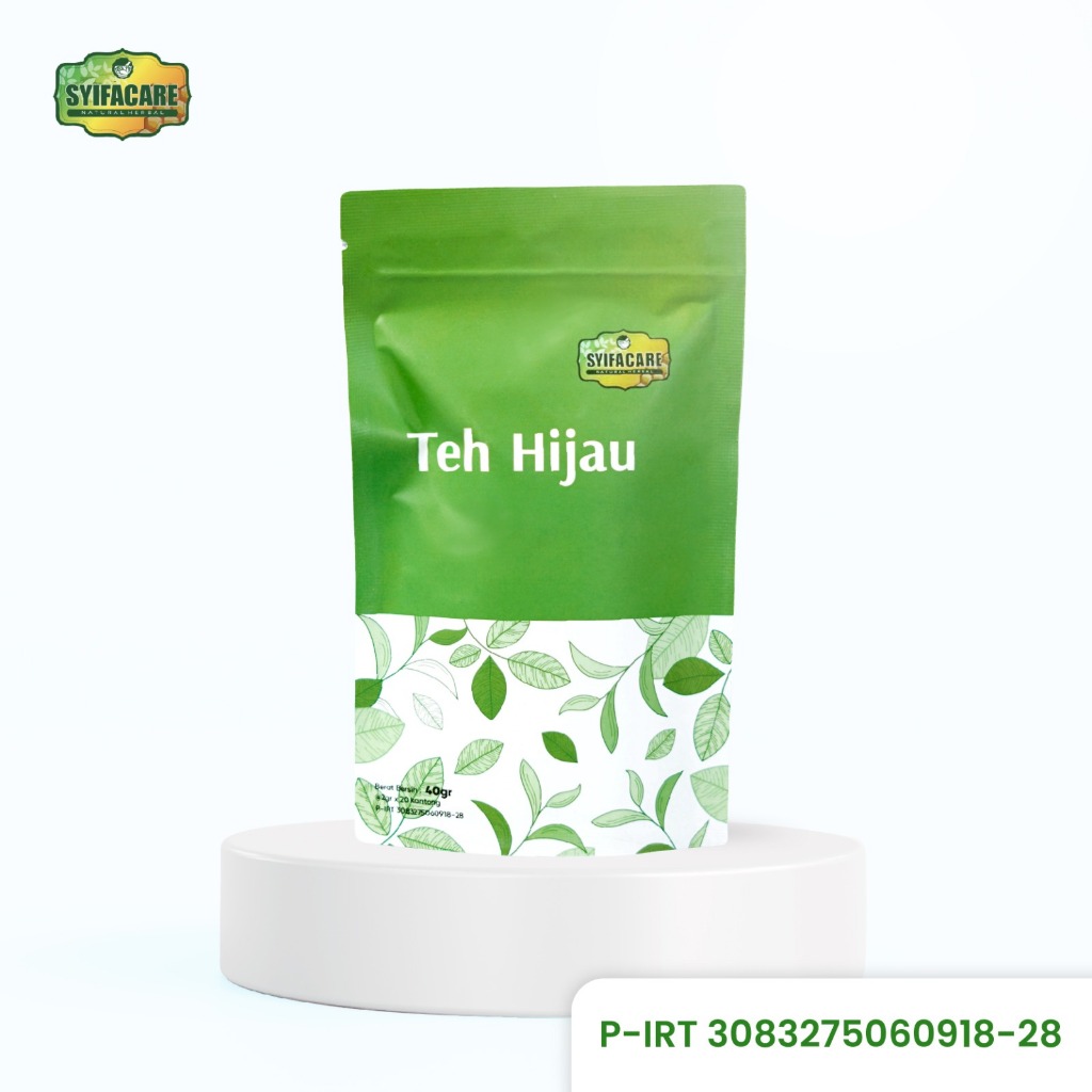 

Teh Hijau Celup Syifacare Terbuat Dari Bahan Herbal Alami 100% Ekstrak Daun Camellia