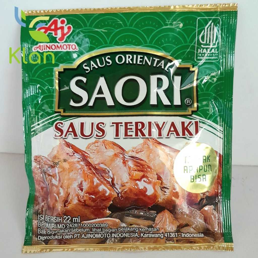 

SAORI SAUS TERIYAKI SACHET 22ML/ SAOS TERIYAKI SACHET