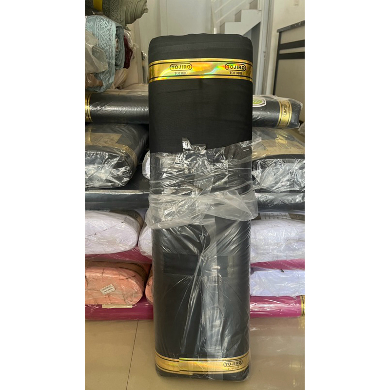KAIN TOYOBO TOJIRO WARNA HITAM Lebar 150 Panjang 40 yard Kain textile murah