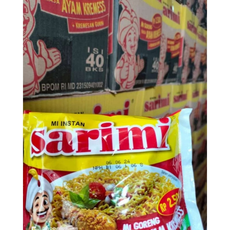 

Sarimi Goreng Ayam Kremes 1 Dus 40 pcs