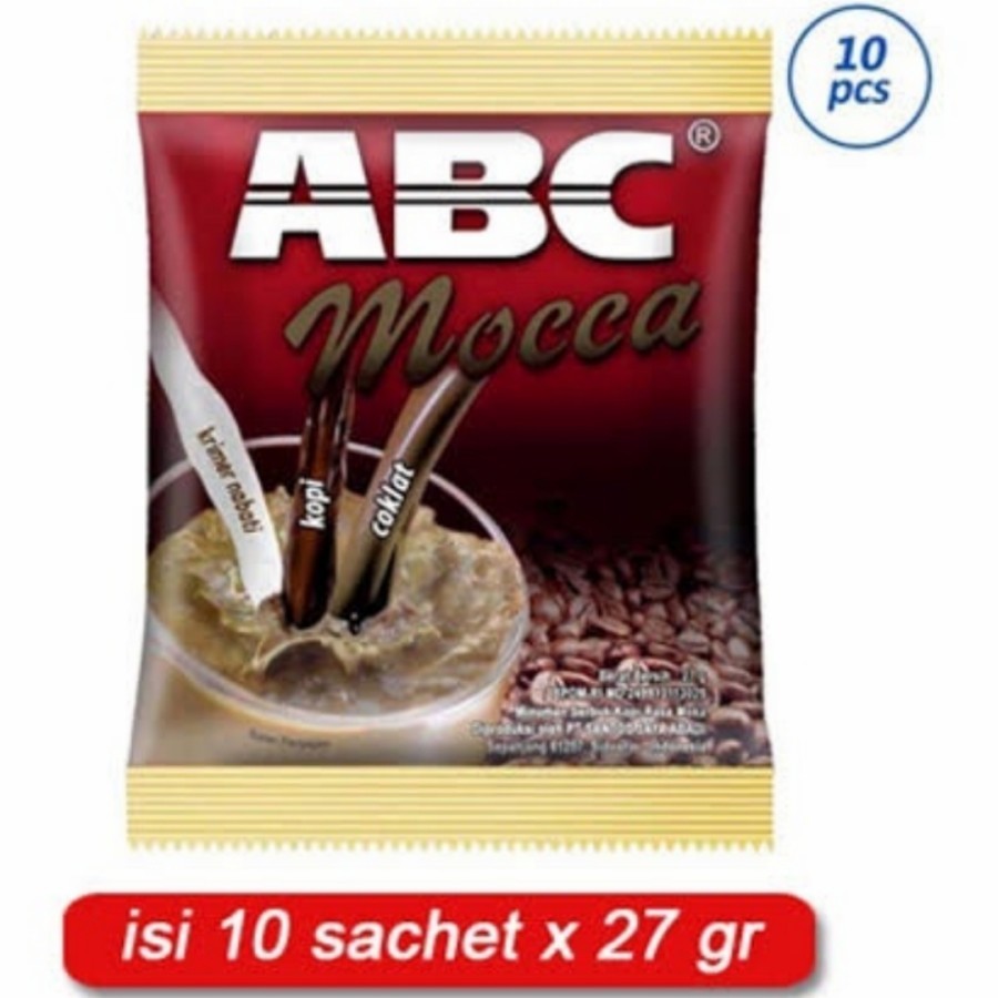 

ABC Kopi Mocca 10x27gr Renceng - Instant Coffee