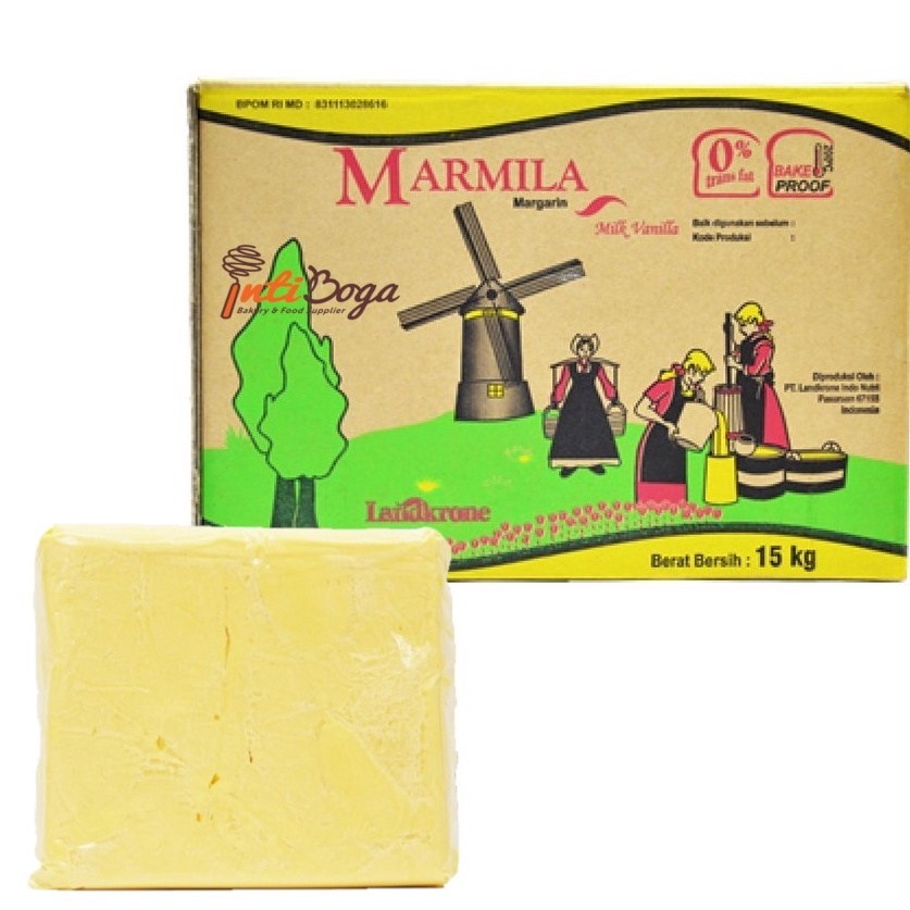 

[KODE 70WFP] Marmila Margarine Rasa Susu Vanilla 1kg - REPACK