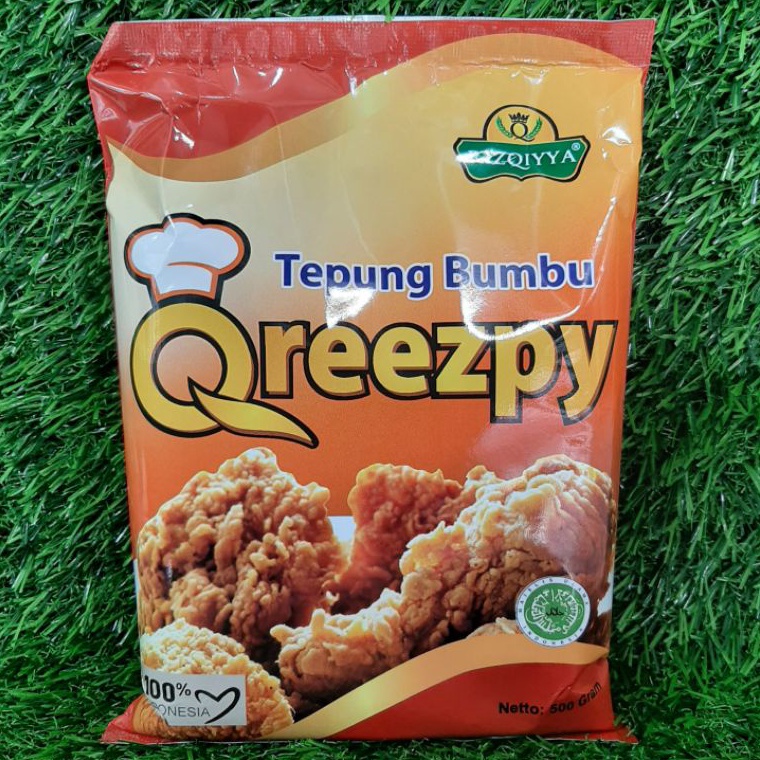 

[KODE G0BVI] Tepung bumbu Qreezpy 500gr non msg