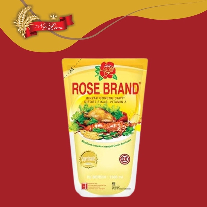 

[✩K63&] ROSE BRAND Minyak Goreng 1 liter [130]