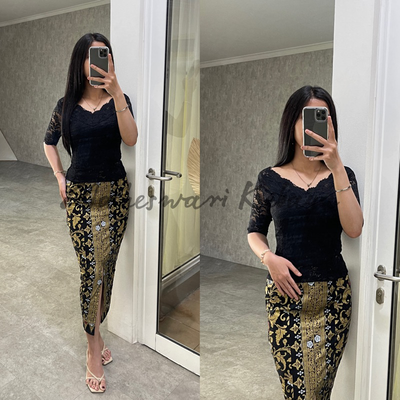 Setlan Baya Modern Kebayaj Cewek Pesta Kondangan Buju Rok Kbeaya Trend 2026 Set Kebaya Lamaran Tunan