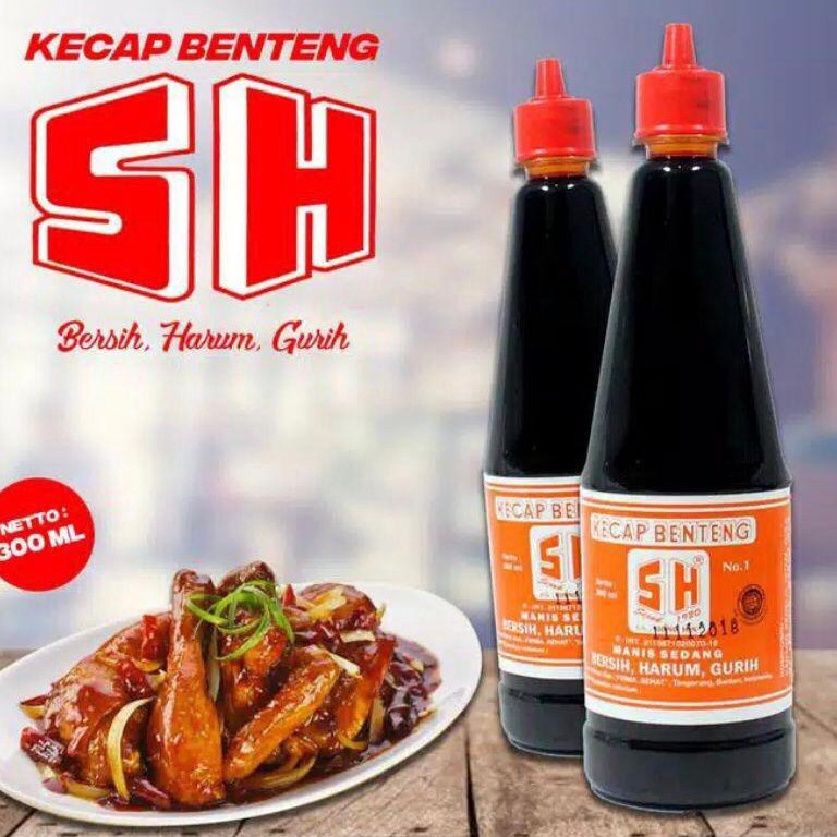 

[✫R43<] Kecap Benteng SH Plastik 300ml Bersih Harum Gurih Promo Terpopuler