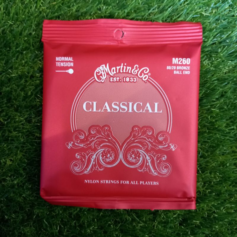Martin & Co M260 80/20 Bronze Ball End classic guitar string