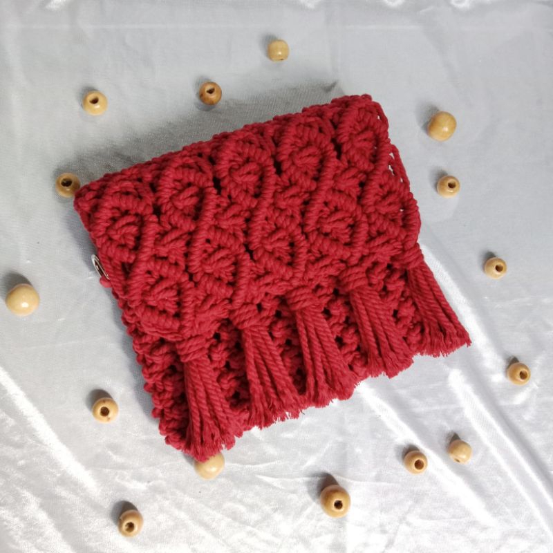 Macrame Rain Sling Bag | Macrame Bag | Macrame Sling Bag