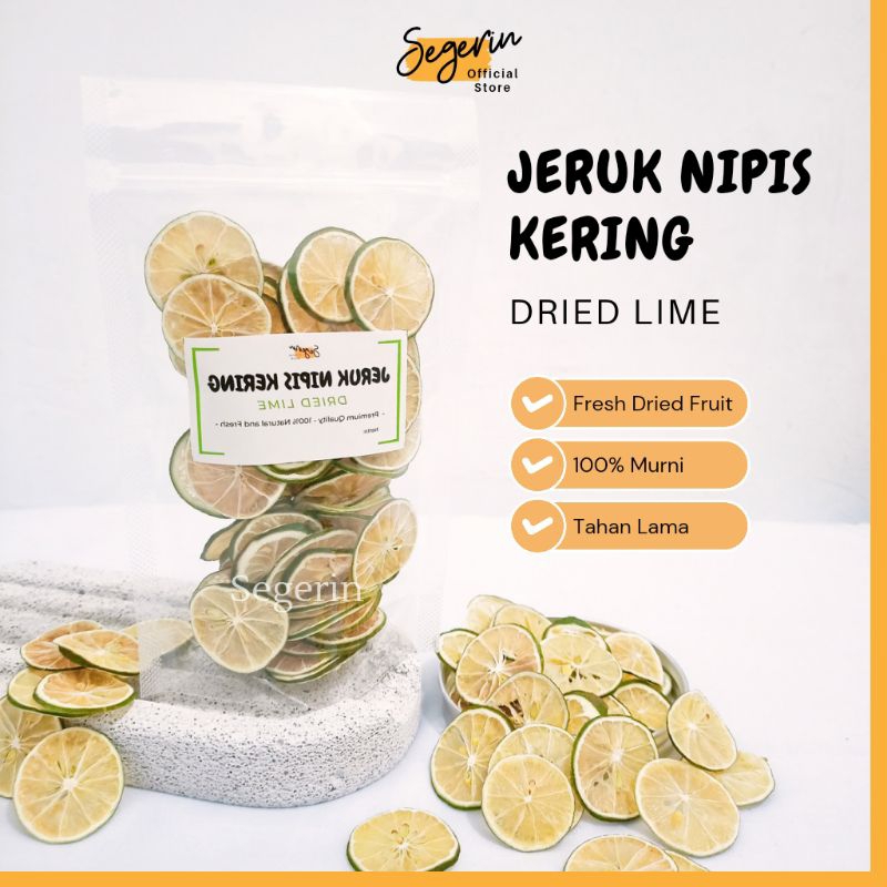 

[TERMURAH] Jeruk Nipis Kering Iris / Dried Lime Slice