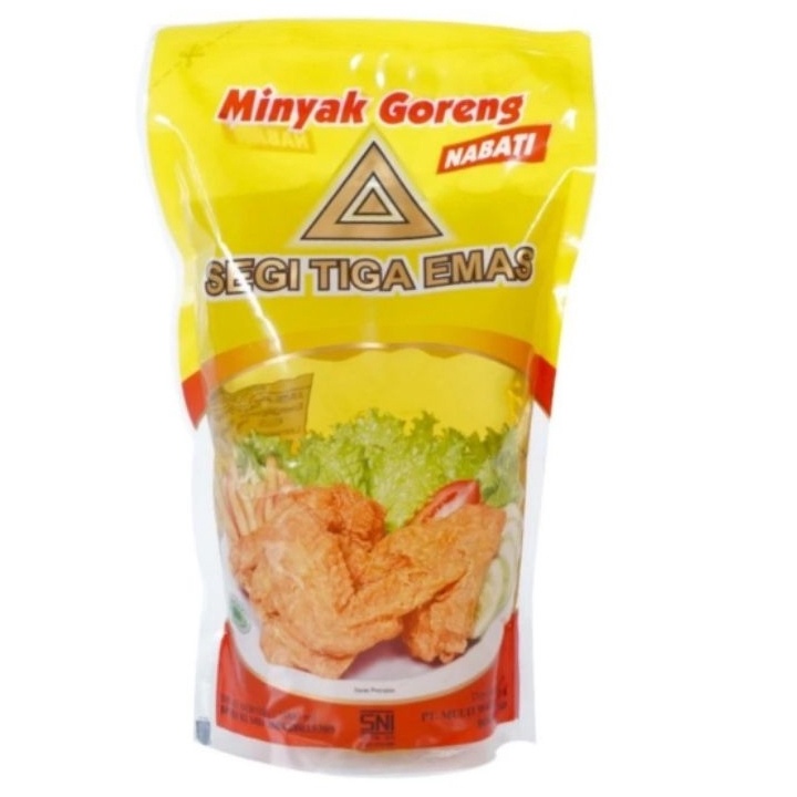 

[KODE 6AHZW] Minyak goreng SEGITIGA MAS POUCH 1 Ltr