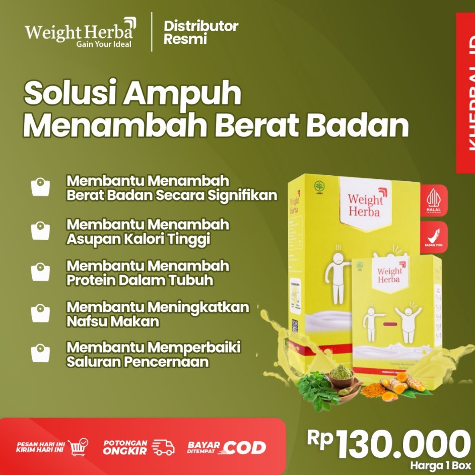 

[KODE ZZZ0Q] Weight Herba – Solusi Ampuh Menambah Berat Badan dengan 2 Gelas Sehari, Susu Penambah Berat Badan, Susu Menambah Nafsu Makan Dan Susu Asupan Tubuh, Susu Tampa Efek Samping, Susu Gula Rendah, Susu Diabetes, Susu Herbal Alami