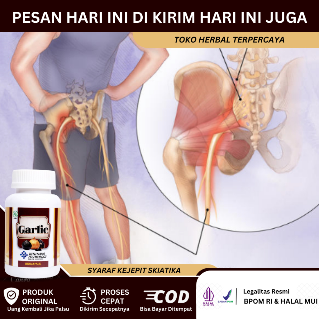 Obat Saraf Kejepit Skiatika, Obat Nyeri Pinggang Punggung, Obat Sakit Pinggang Belakang, Obat Sakit 