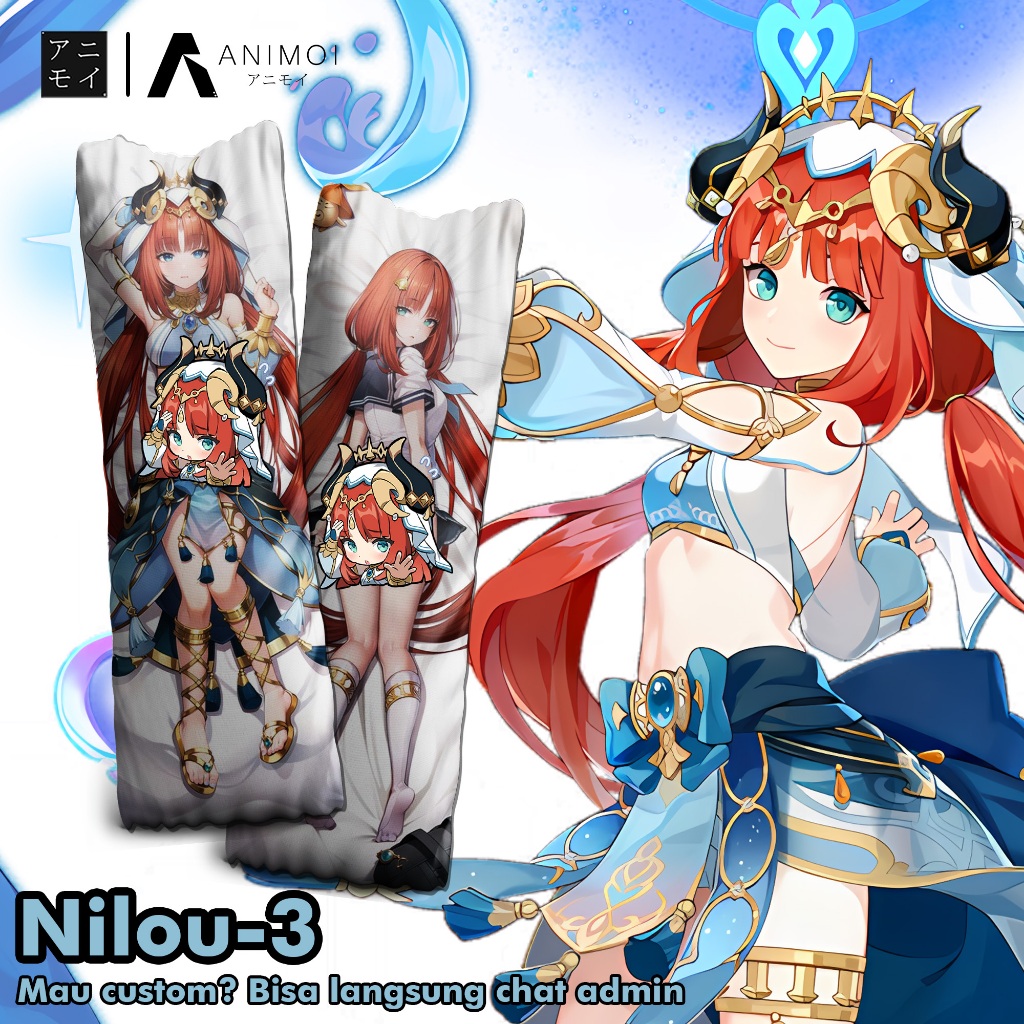 Dakimakura Nilou Genshin Impact (Cover Only)