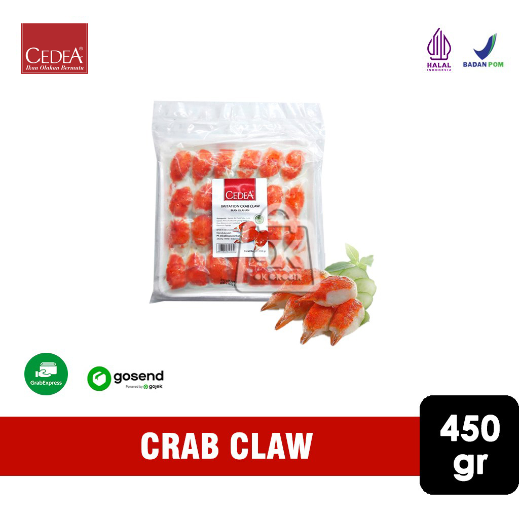 

Crab Claw Cedea / Capit Kepiting 450 gr (KHUSUS INSTANT)