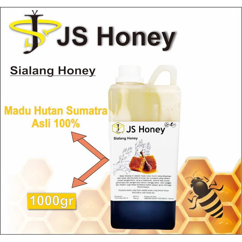 

JS - Madu Sialang Hutan Sumatera Murni Asli 1000gr