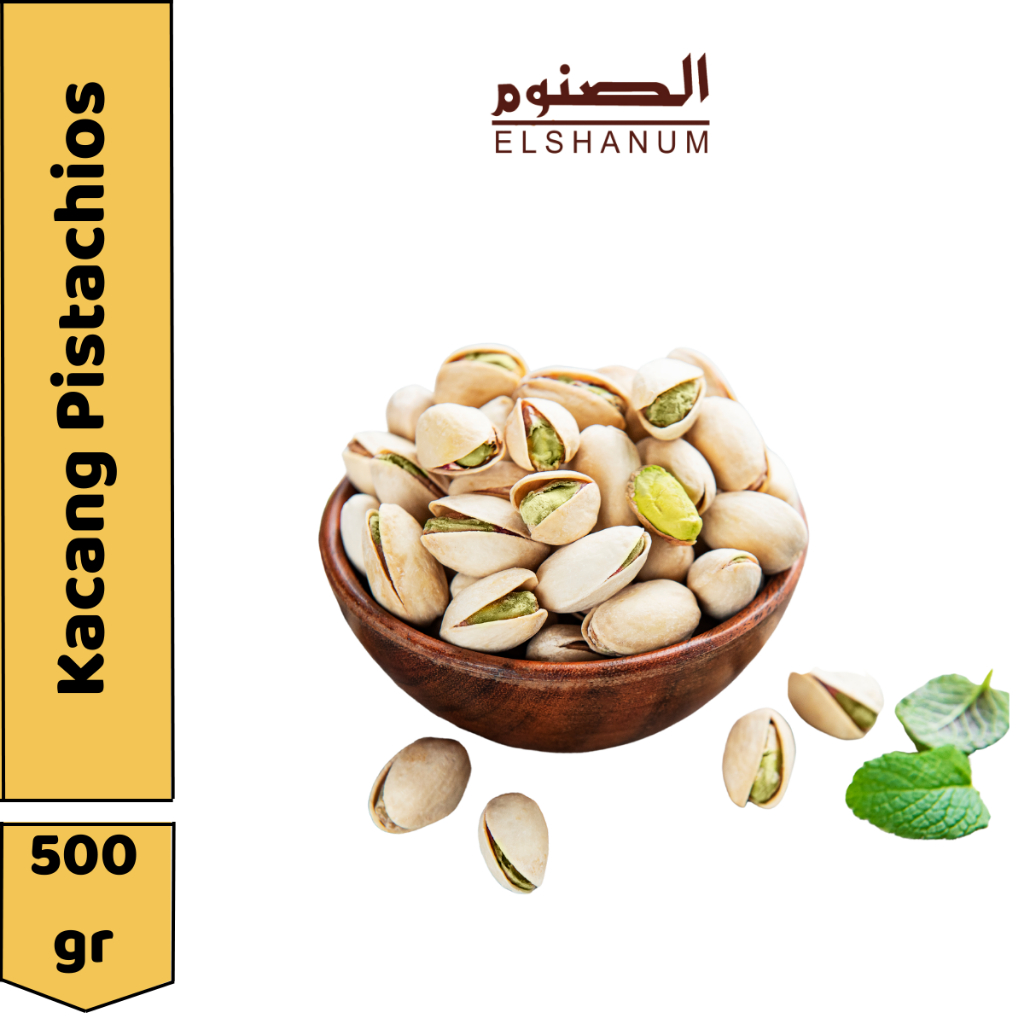 

Kacang Pistachio 500gr / kacang Fustuk / oleh oleh Haji umroh / Kacang arab / Pistachios / Kacang Ketawa / kacang fustak