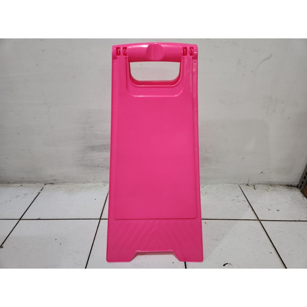Plang warna rambu PINK merah muda stiker DROP OFF PICK UP ONLY khusus wanita Stiker sticker No parki