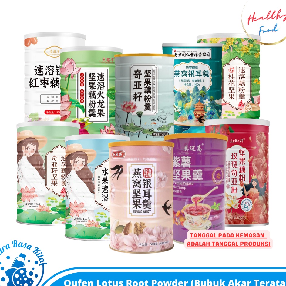 

[KODE PRODUK W0VYV6565] Ou fen Lotus Root Powder Halal Original / Bubuk Akar Teratai