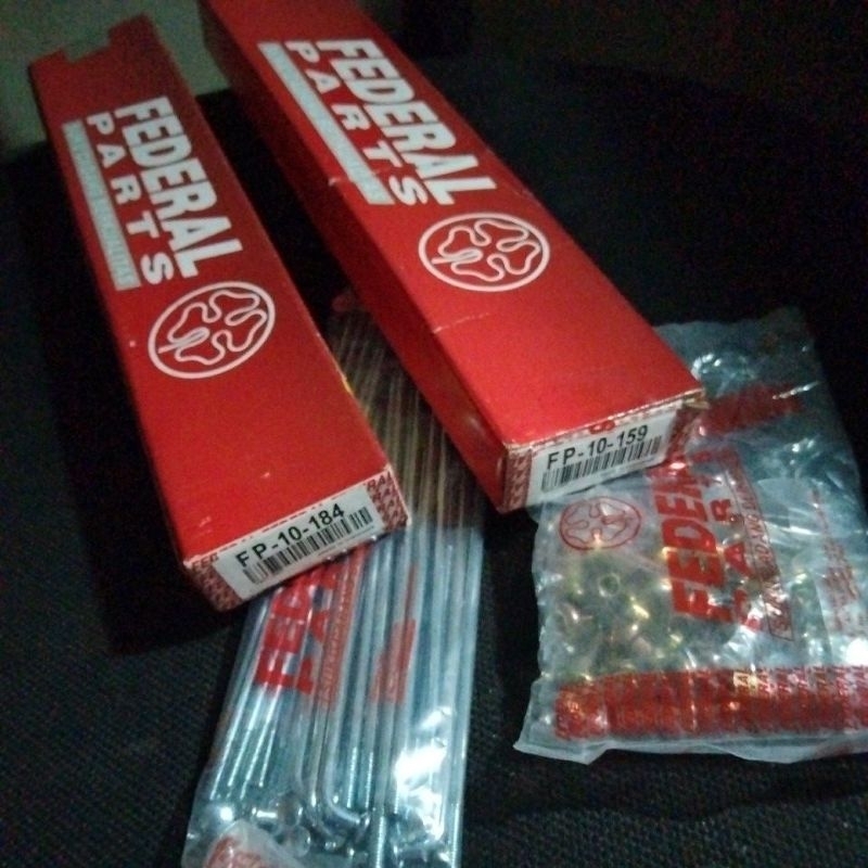 RB1 Jari Jari Ruji Set Depan Belakang Supra Fit Cakram Supra X Karisma Ring 17 Roda Pelk Pelek Velg