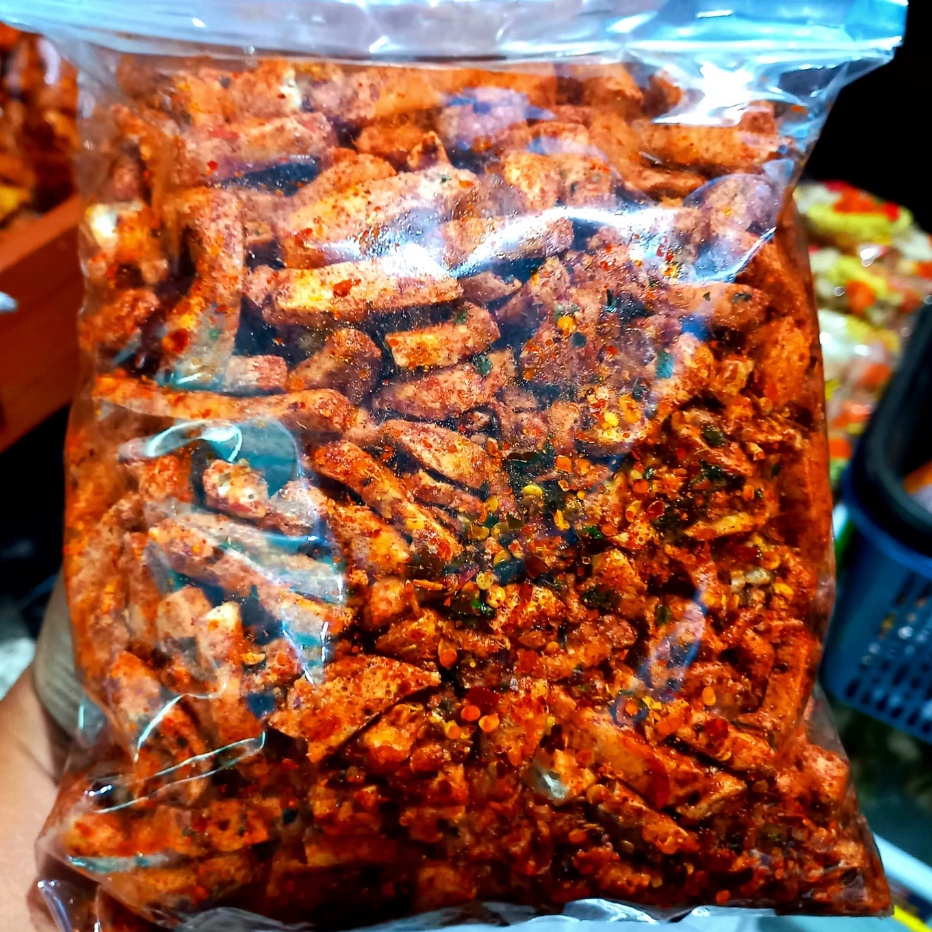 

[KODE PRODUK DRFCY7653] BASRENG PEDAS 1KG REMPAH DAUN JERUK CEMILAN BANDUNG