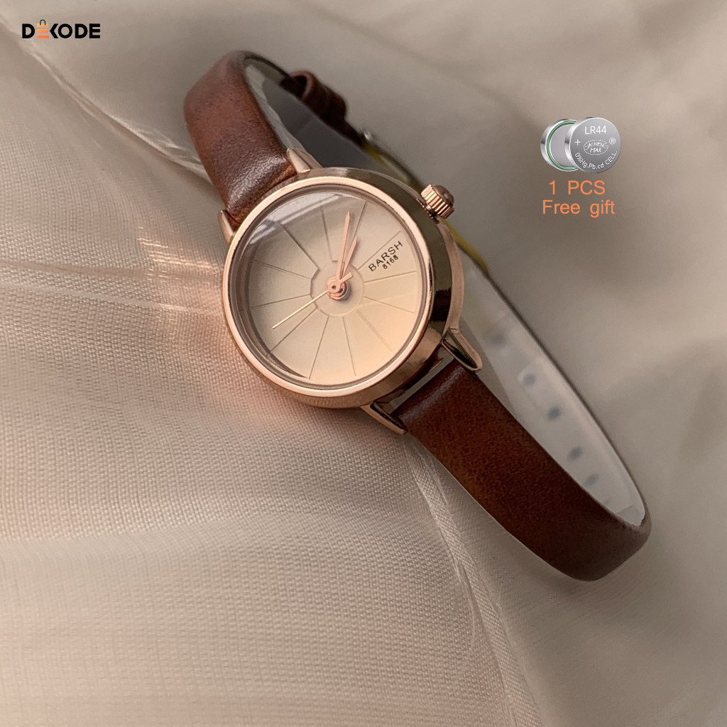 DEKODE Jam Tangan WANITA WH002  Versi Korea Vintage