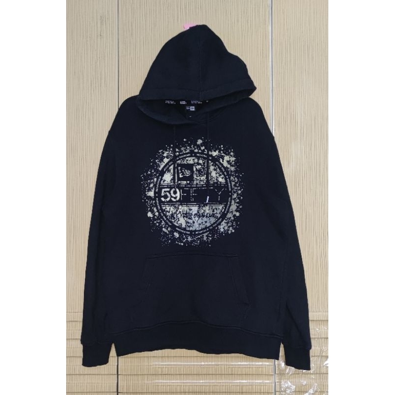 HOODIE NEW ERA BLACK SECOND ORIGINAL