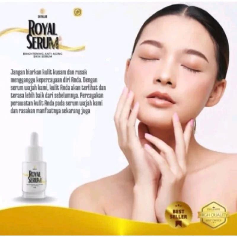 ROYAL SERUM BRIGHTENING EXPERT SERUM - 100% ORIGINAL BPOM