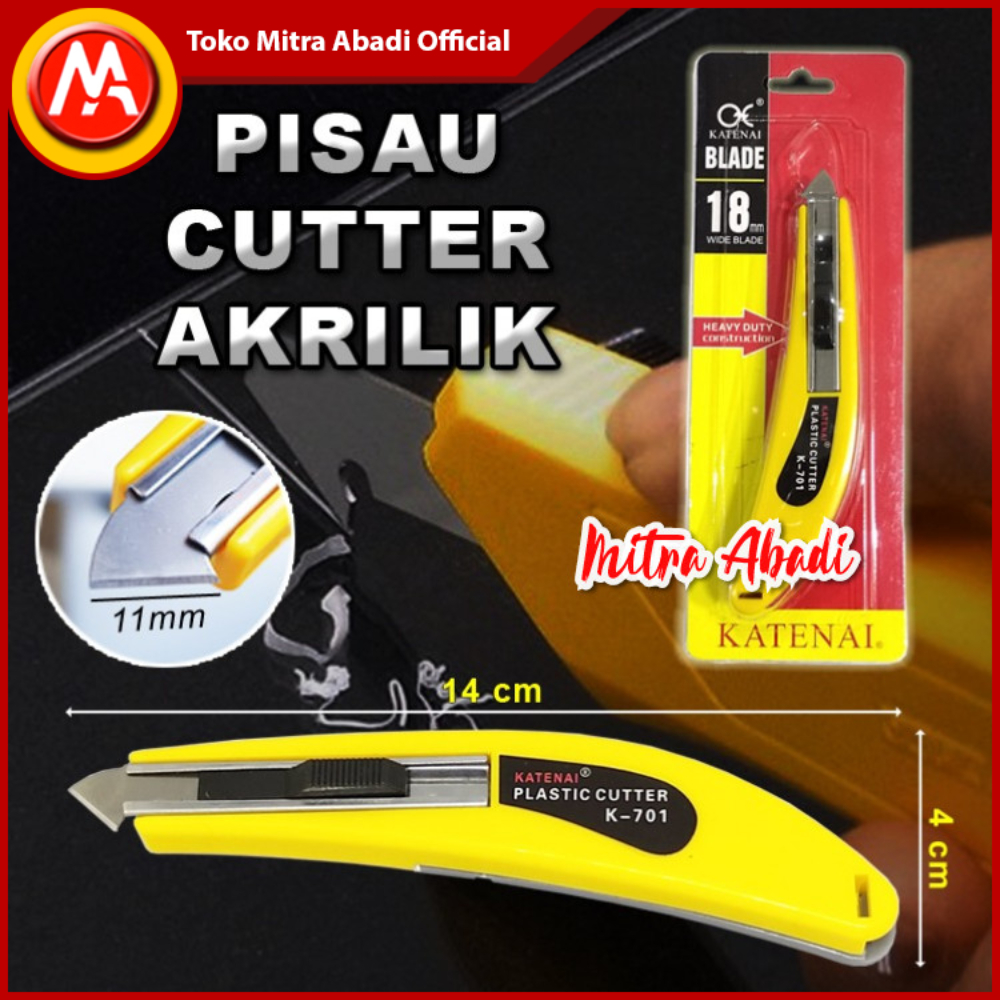 

Pisau Pemotong CUTTER AKRILIK / Knife Cutter Acrylic / Plastic Scriber