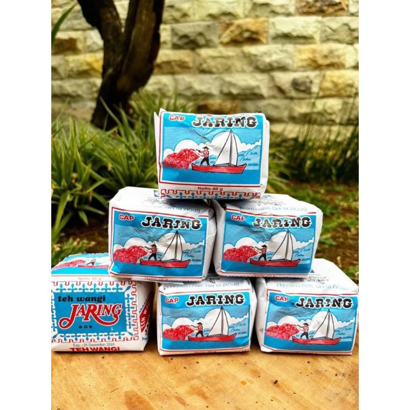 

TEH CAP JARING BIRU 1 pack (10pcs x 40gram)TEH MELATI/TEH WANGI