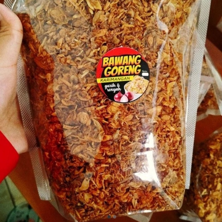 

★Ready❂☋ Brambang Goreng / Bawang merah goreng asli kemasan 200 gram plastik pouch R67 ✿