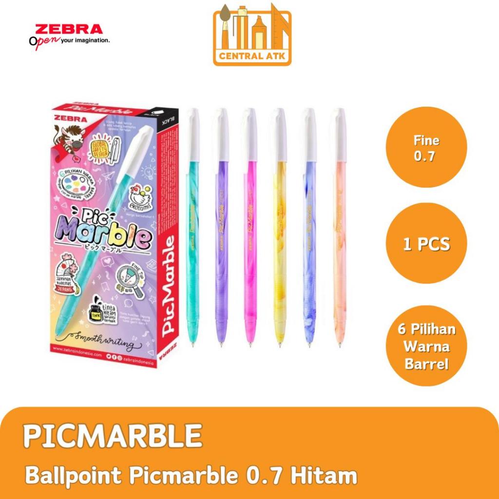 

BALLPOINT | BOLPEN | PULPEN ZEBRA PICMARBLE 0.7 (1 PCS)