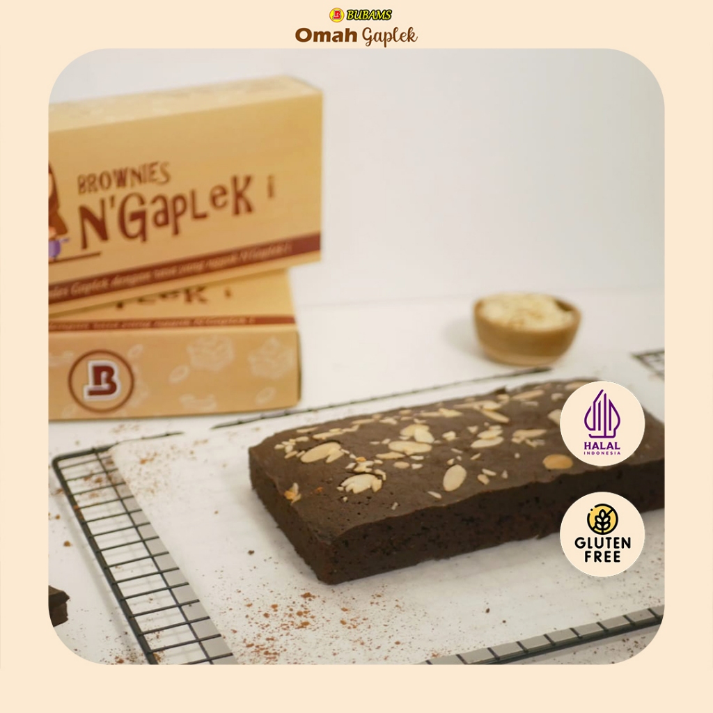 

Bubams Brownies Gaplek - (GLUTEN FREE)
