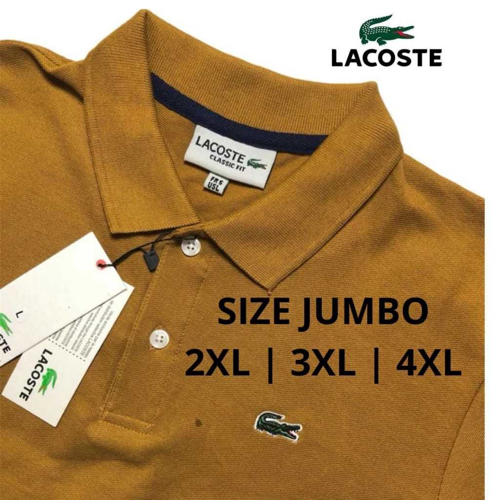 Kaos Kerah pria dewasa / M, L, XL, 2XL, 3XL, 4XL, Kaos Jumbo premium / Kaos Kerah jumbo pria