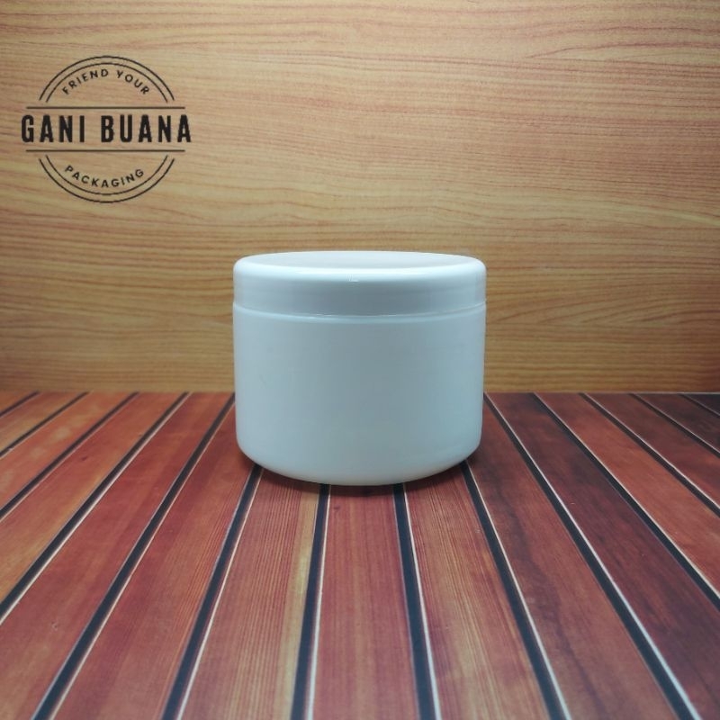 POT LULUR 500GR SCRUB PUTIH/POT LULUR 500ML PUTIH