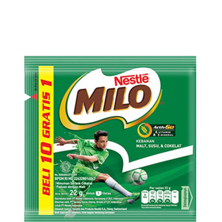 

Terbaru MILO ACTIV-GO Susu Coklat Renceng 10 x 22 gr ➦➮✶✺