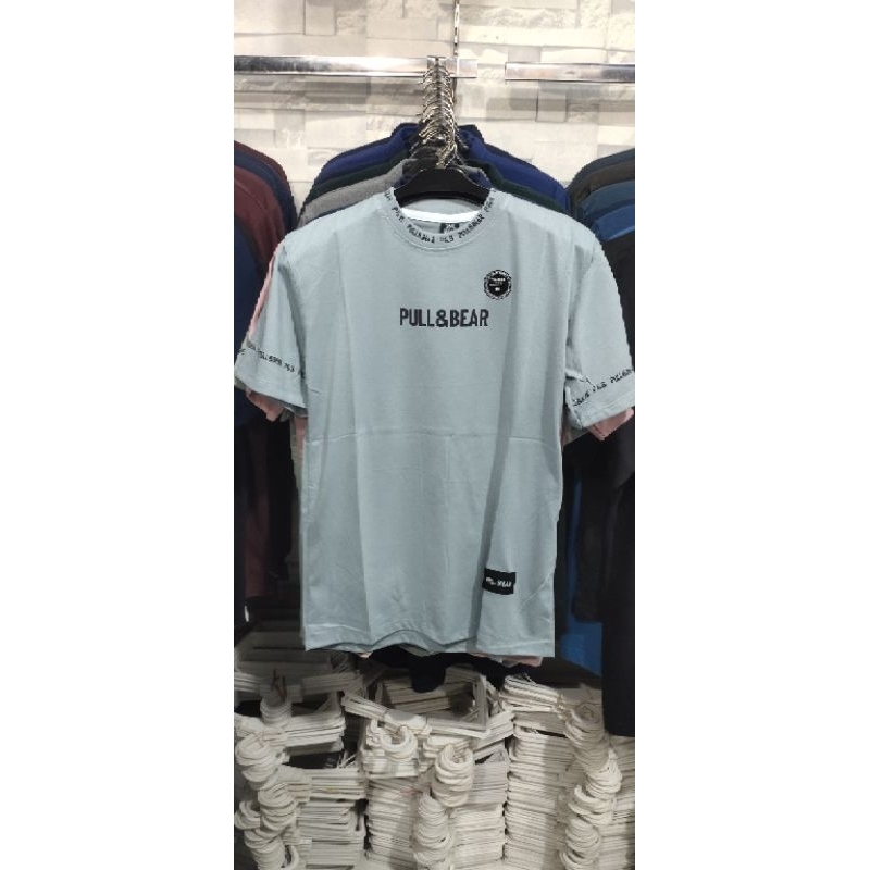 T-SHIRT PULL BEAR PREMIUM DISTRO / KAOS POLOS / PULL BEAR / KAOS MURAH / ORIGINAL / KAOS CEWEK COWOK