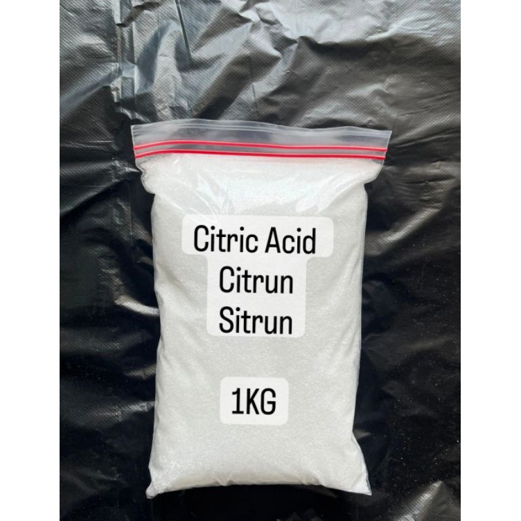 

Murah Citric Acid Monohydrate / Citrun / Sitrun / Asam Sitrat (1KG) Terbaru