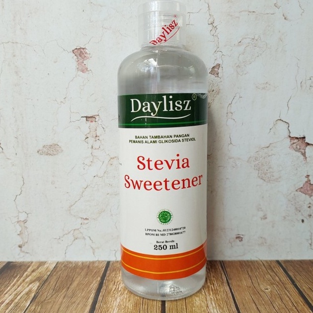 

Hot Sale Stevia Sweetener 250 ml - Daylisz Pemanis 0 Kalori - Alternatif Gula Pasir / Aren ☍✭✽