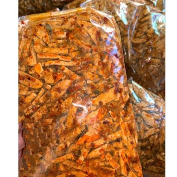 

[♢F36(] Basreng pedas daun jeruk 1kg Hari ini