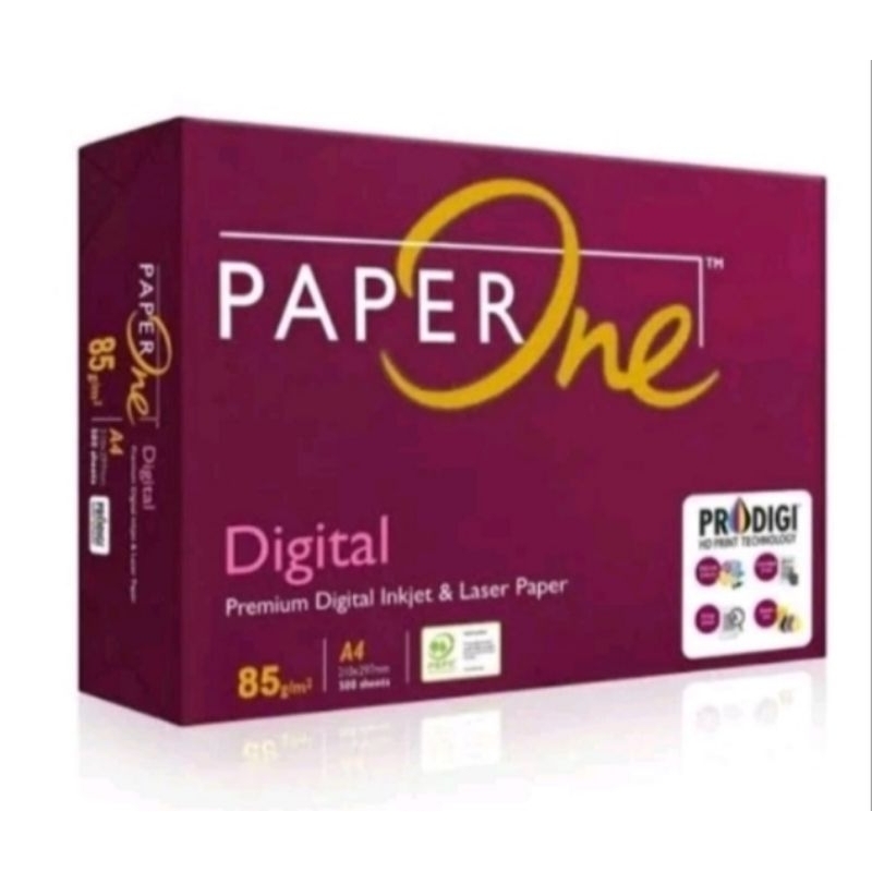 

kertas A4 paperone digital per (100 lembar)