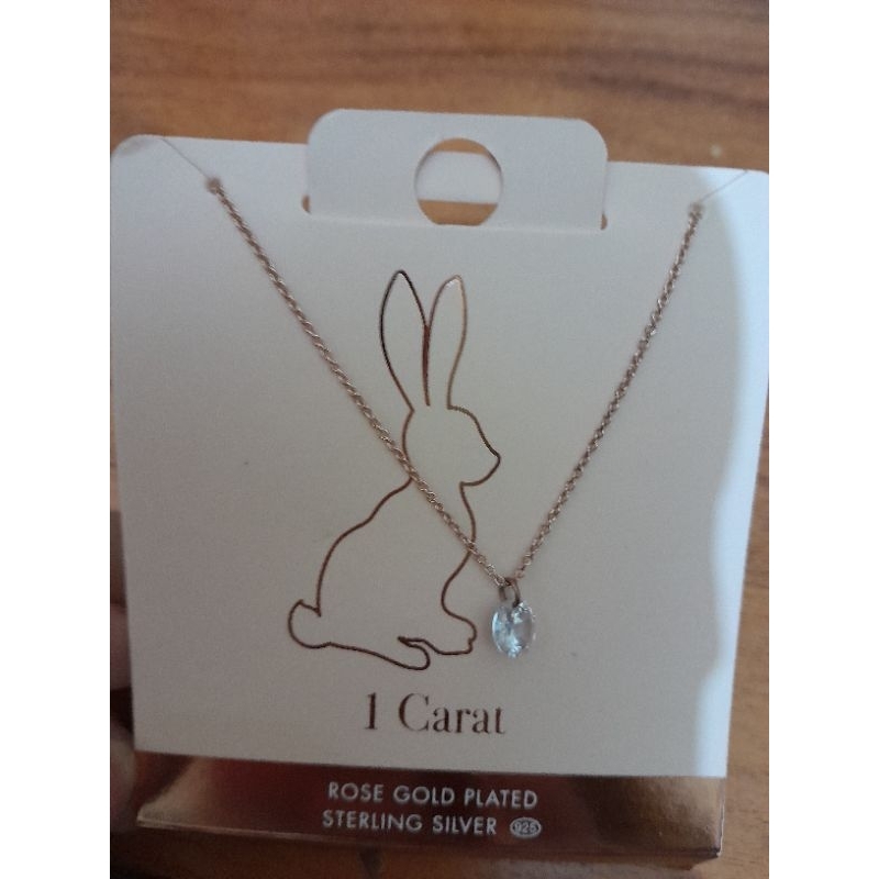 Kalung emas berlian 1carat / kalung emas murah / kalung berlian murah / emas lapis berlian / kalung 