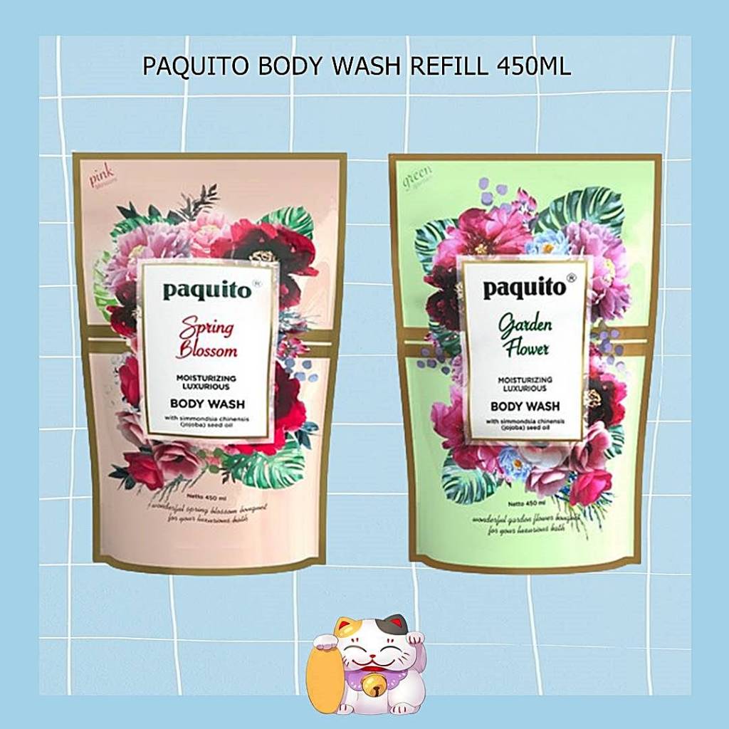 Paquito Body Wash Refill 450ml / Sabun Mandi Cair