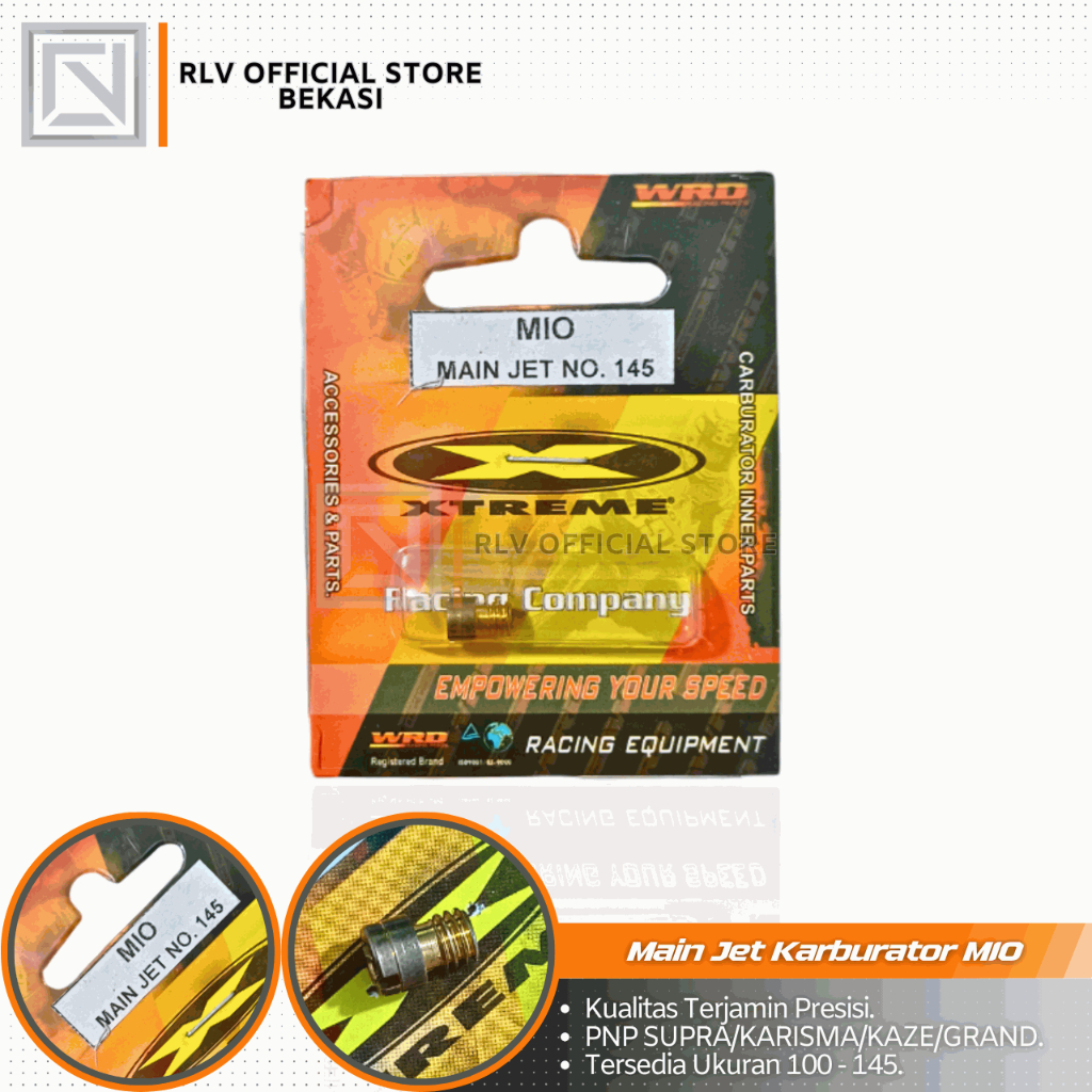 Spuyer Karbu Extreme Main Jet Mio Supra Karisma Kaze Grand Athete