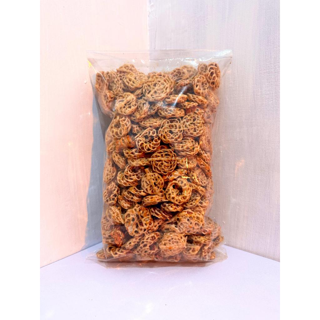 

KERUPUK SEBLAK RAFAEL / PEDO PEDAS JERUK 1KG BANDUNG SNACK MAMIN