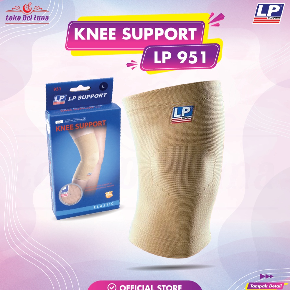 [✶X15/] LP SUPPORT Deker Lutut / Knee Support LP 951 Harga mantul