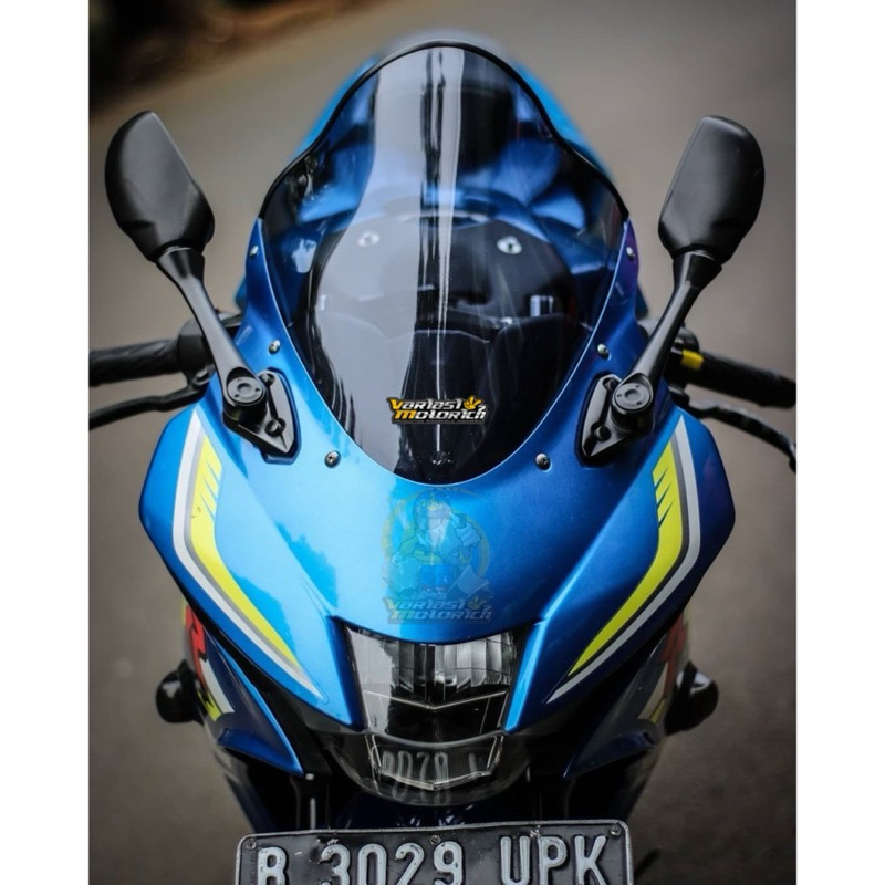 visor gsx -visor gsx jenong -  visor gsx r 150 - windshield gsx r 150 (include Lis karet)