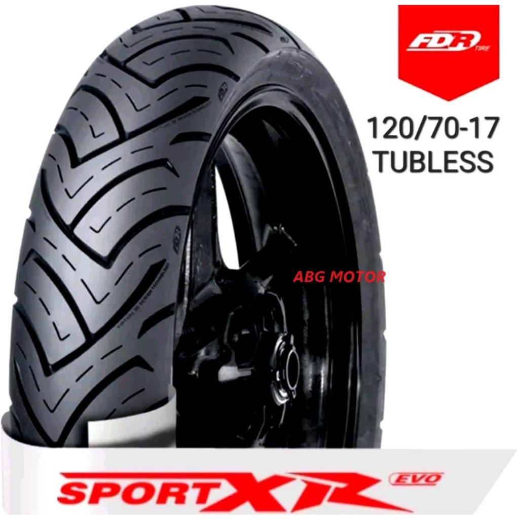 BAN LUAR FDR TUBELESS 120/70-17 SPORT XR EVO